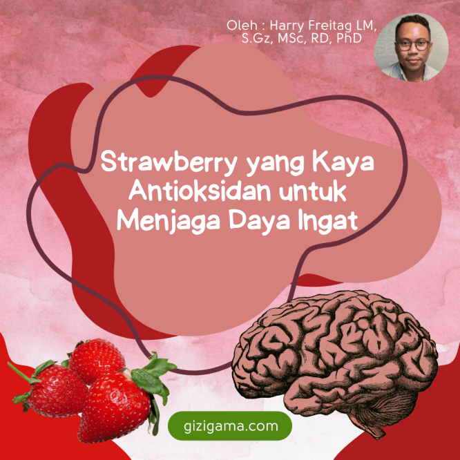 Strawberry yang Kaya Antioksidan untuk Menjaga Daya Ingat